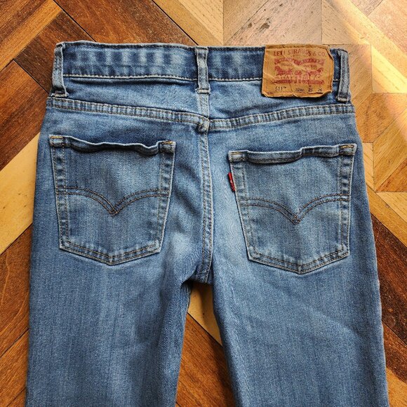 Levi's 511 Boys Straight Fit Jeans Size 10 Regular - Picture 12 of 14
